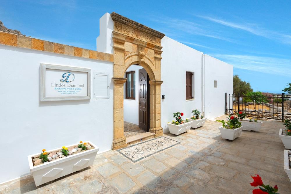 Lindos Diamond Exclusive Villa Exteriör bild
