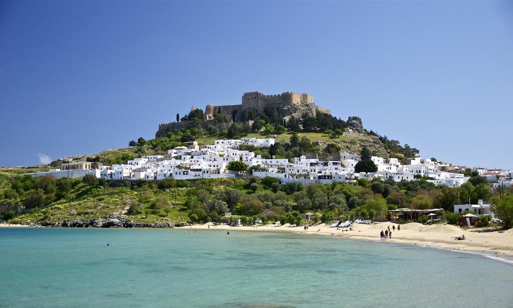 Lindos Diamond Exclusive Villa Exteriör bild