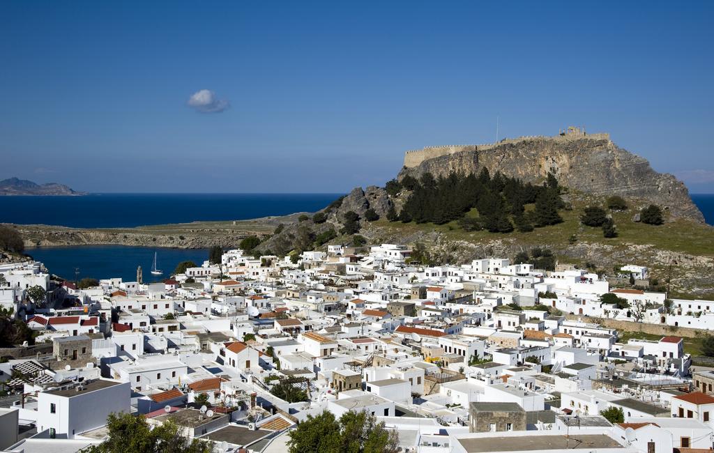 Lindos Diamond Exclusive Villa Exteriör bild