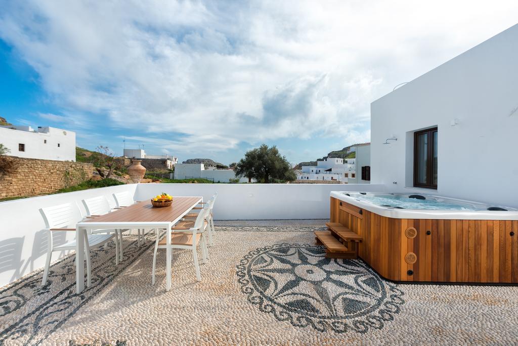 Lindos Diamond Exclusive Villa Exteriör bild