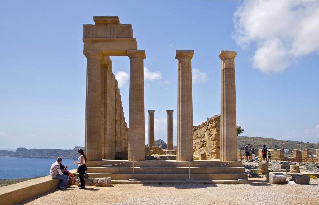 Lindos Diamond Exclusive Villa Exteriör bild