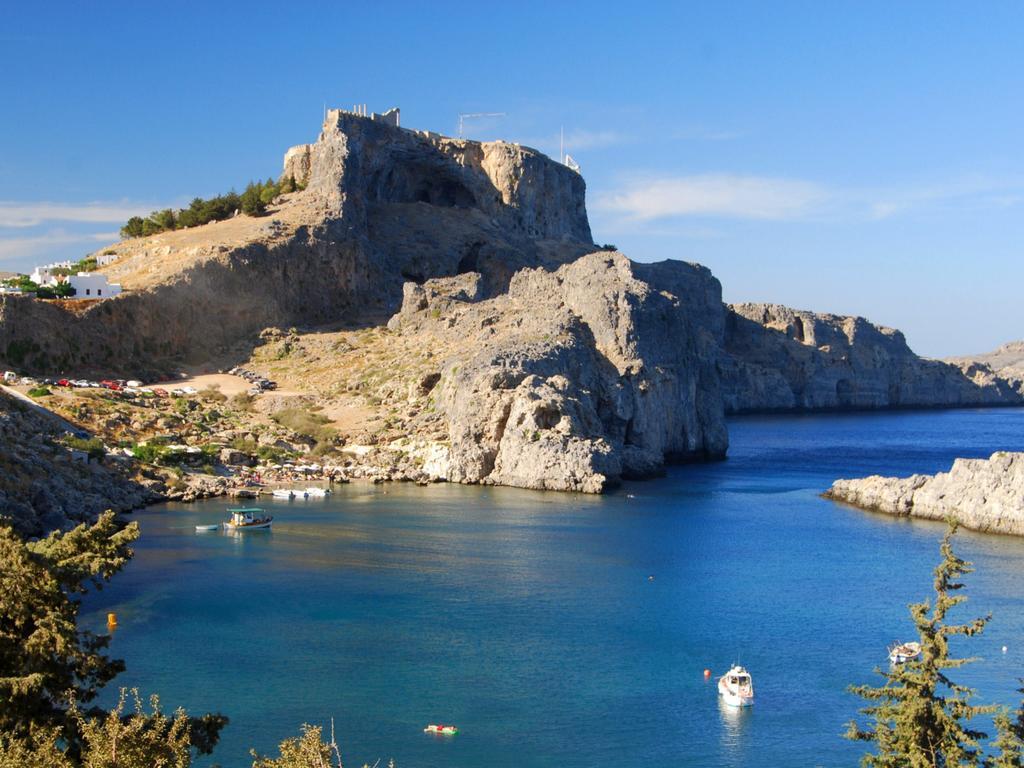 Lindos Diamond Exclusive Villa Exteriör bild
