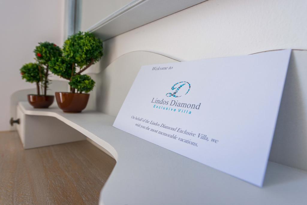 Lindos Diamond Exclusive Villa Exteriör bild