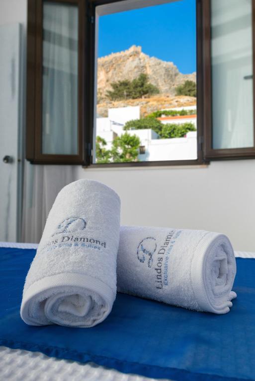 Lindos Diamond Exclusive Villa Exteriör bild