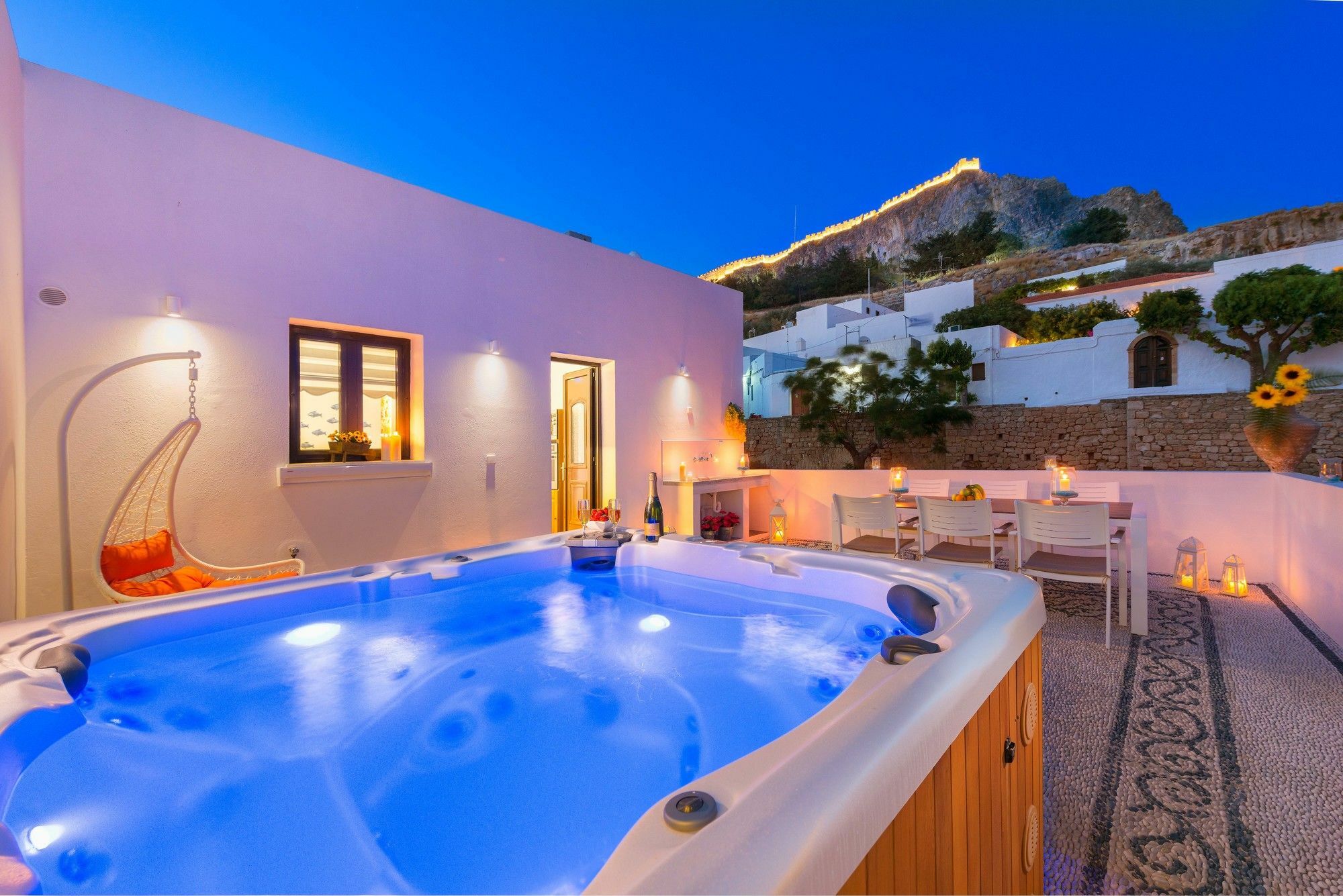 Lindos Diamond Exclusive Villa Exteriör bild